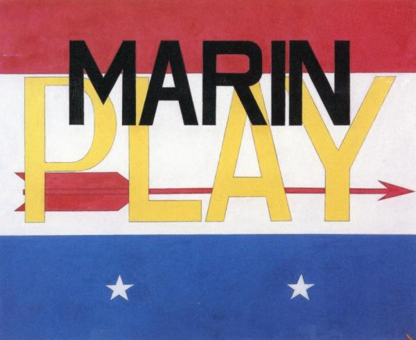 Poster Portrait: Marin by Charles Demuth