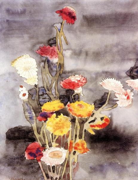 Strawflowers by Charles Demuth