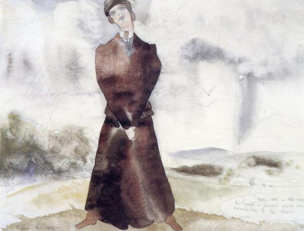 Charles Demuth The Governess First Sees The Ghost Of Peter Quint, Illustration 4 For The Turn Of The Screw