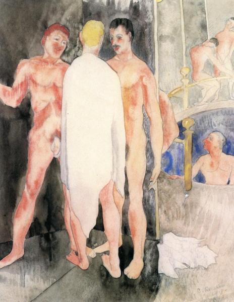Turkish Bath by Charles Demuth