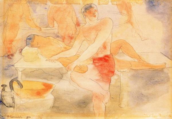 Turkish Bath by Charles Demuth