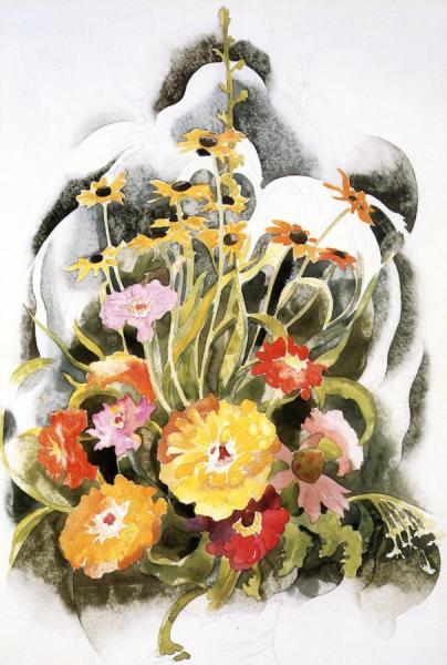 Youth And Old Age by Charles Demuth