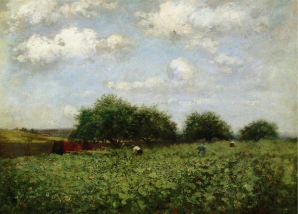 Scene At Waverly [belmont, Massachusetts] by Charles E. L. Green