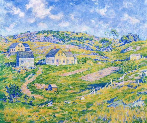 Gram Richards' House by Charles Ebert Oil Painting Reproductions