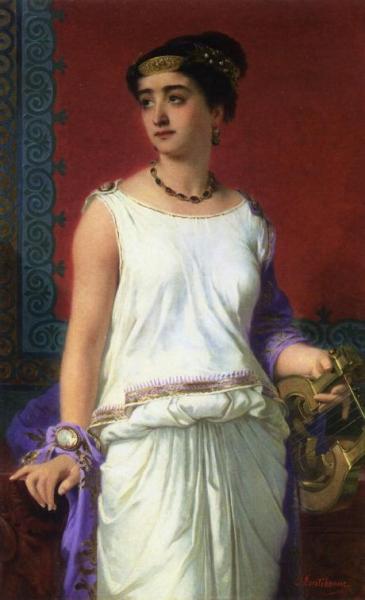 Grecian Yougn by Charles Edouard Boutibonne