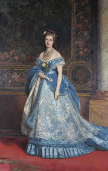 Queen Margherita Of Savoy by Charles Edouard Boutibonne Oil Painting Reproductions
