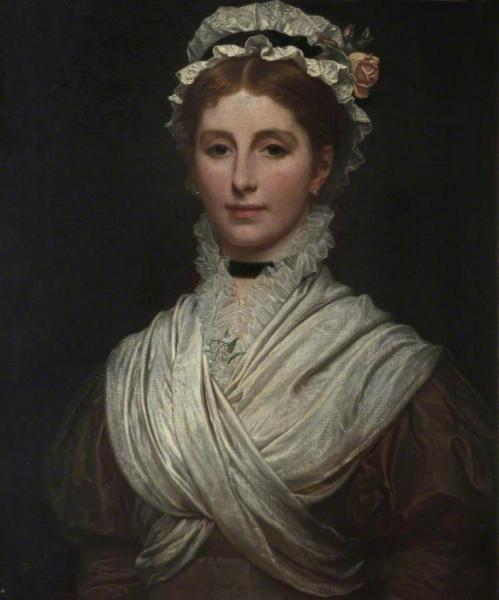 Katie Perugini, Née Dickens by Charles Edward Perugini Oil Painting Reproductions