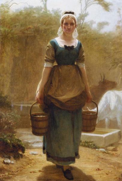 Return From The Well by Charles Edward Perugini