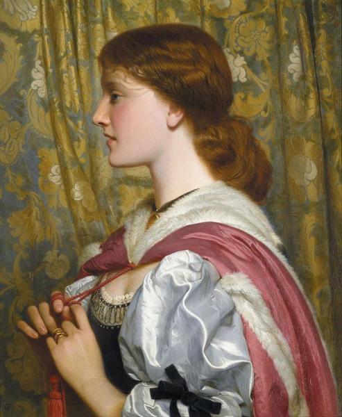 Sylvia by Charles Edward Perugini Oil Painting Reproductions