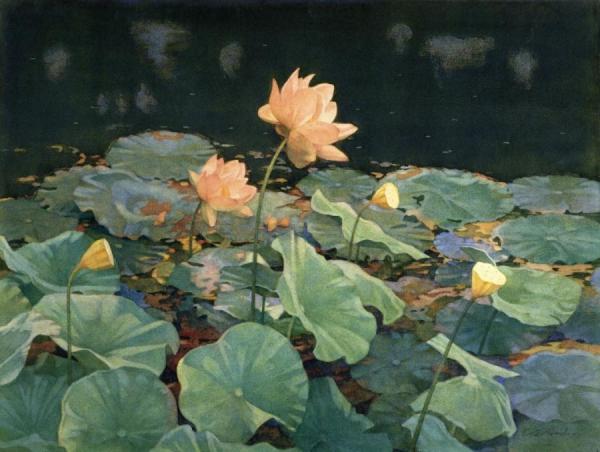 The Lotus by Charles Emile Heil
