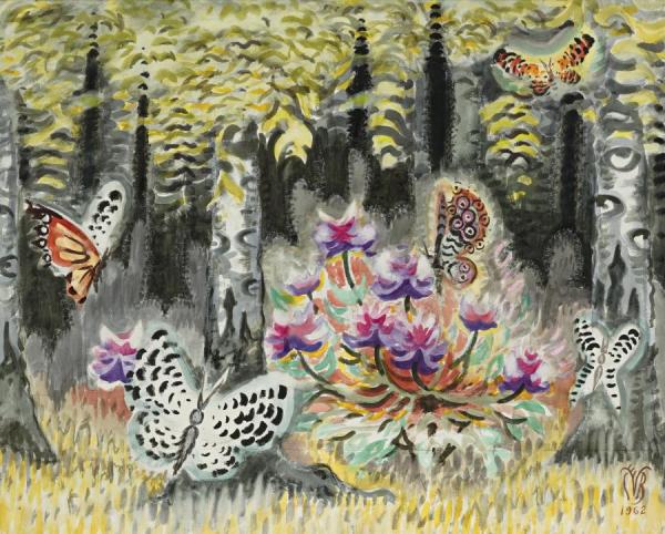 A Dream Of Butterflies by Charles Ephraim Burchfield