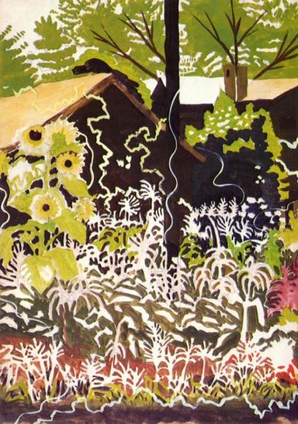 August Moon by Charles Ephraim Burchfield