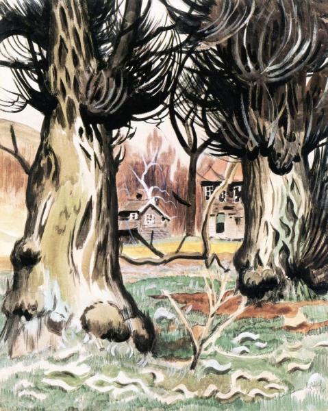 Between Two Willows by Charles Ephraim Burchfield