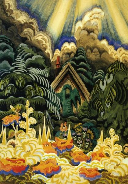 Childhood's Garden by Charles Ephraim Burchfield