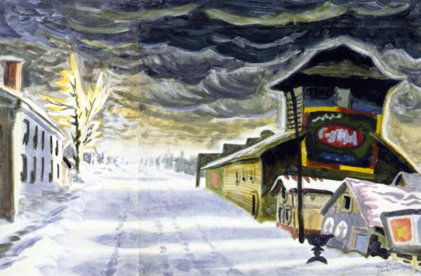 Clearing After A Snowstorm by Charles Ephraim Burchfield