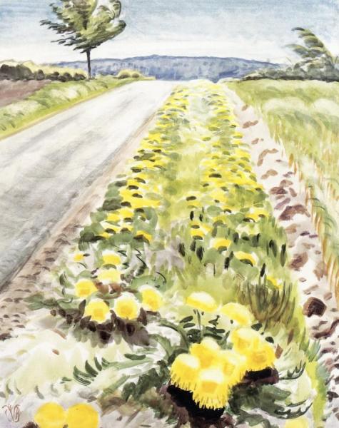 Dandelions by Charles Ephraim Burchfield
