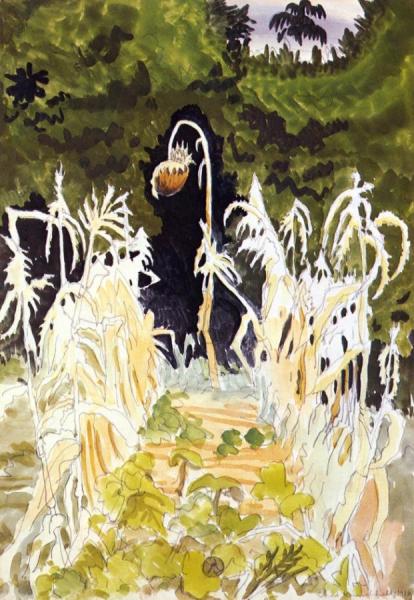Ghost Plants by Charles Ephraim Burchfield