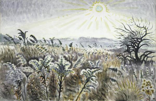 Goldenrod In December, 1948 by Charles Ephraim Burchfield