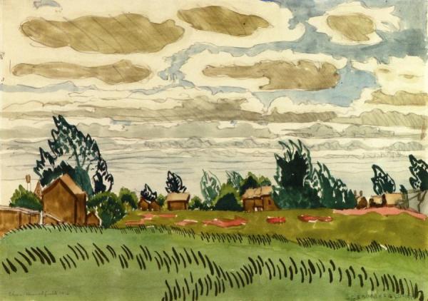 June Clouds by Charles Ephraim Burchfield
