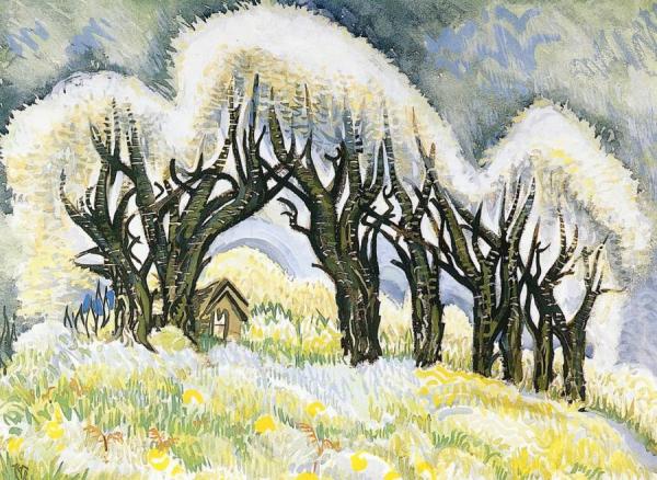 Landscape With Trees by Charles Ephraim Burchfield