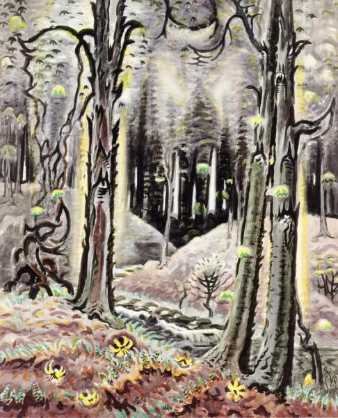 Maytime In The Woods by Charles Ephraim Burchfield
