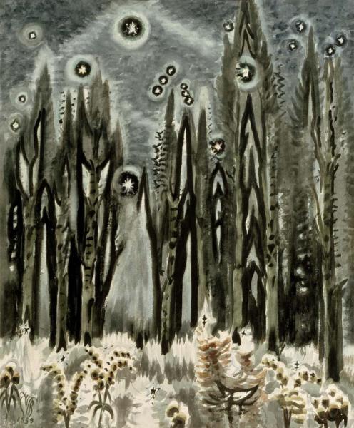 Charles Ephraim Burchfield Orion In December
