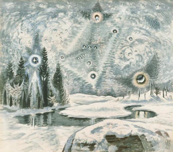 Orion In Winter, 1962 by Charles Ephraim Burchfield