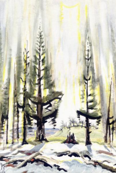 Promise Of Spring by Charles Ephraim Burchfield