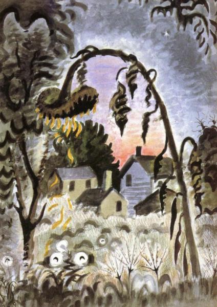 September Afterglow by Charles Ephraim Burchfield
