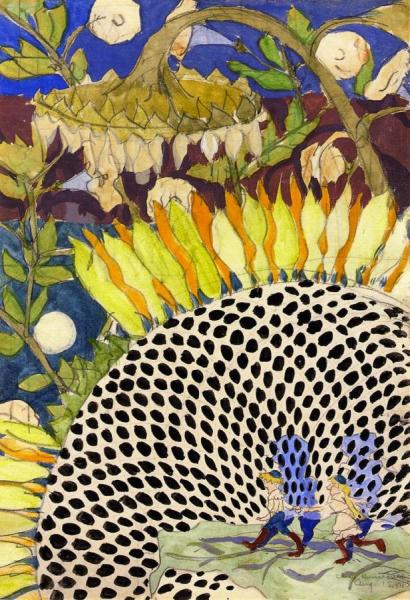 Sunflower by Charles Ephraim Burchfield