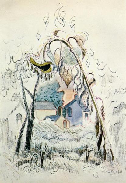 Sunflower Arch, No. 2 by Charles Ephraim Burchfield