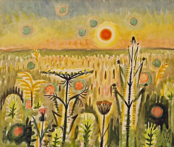 Sunspots, 1951 by Charles Ephraim Burchfield