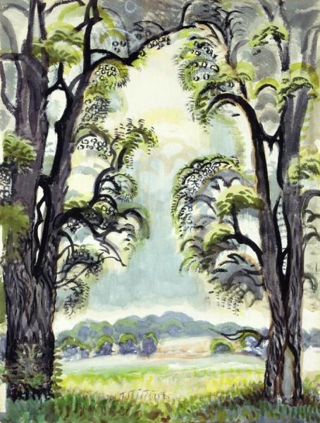 Charles Ephraim Burchfield The Clearing