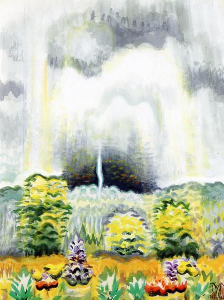 The Distant Boom Of Thunder by Charles Ephraim Burchfield
