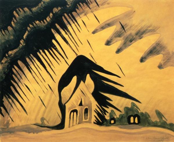 The East Wind by Charles Ephraim Burchfield