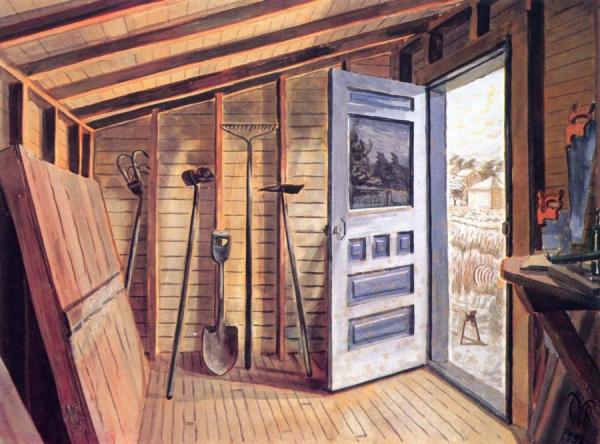 The Open Door by Charles Ephraim Burchfield