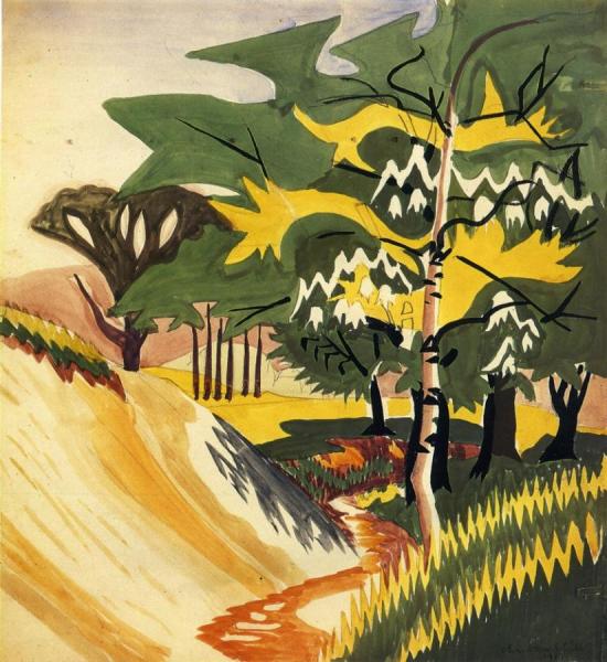 The Sulphur Stream by Charles Ephraim Burchfield