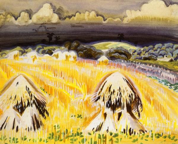 Wheatfields by Charles Ephraim Burchfield