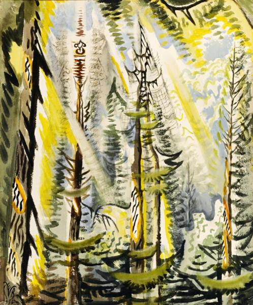 Cicada Song In September by Charles Ephraim Burchfield