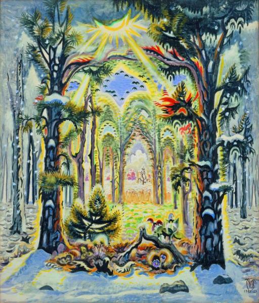 Charles Ephraim Burchfield The Four Seasons, 1949-1960