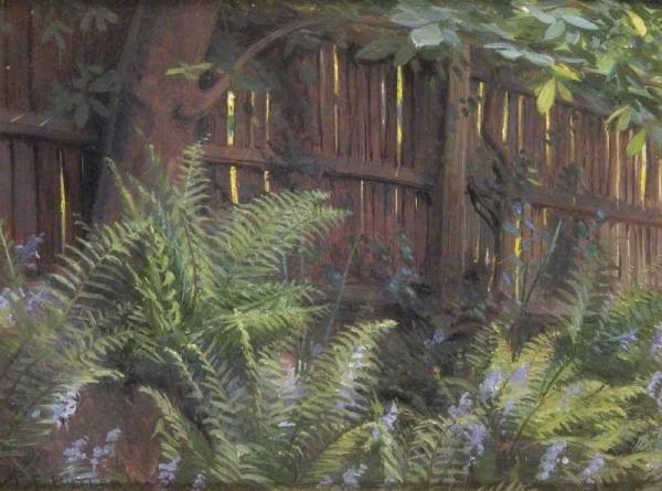 Charles Ernest Butler Bluebells And Ferns
