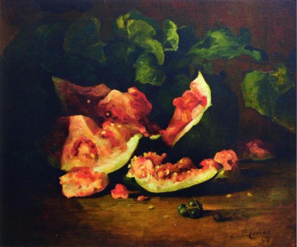 Broken Watermelon by Charles Ethan Porter
