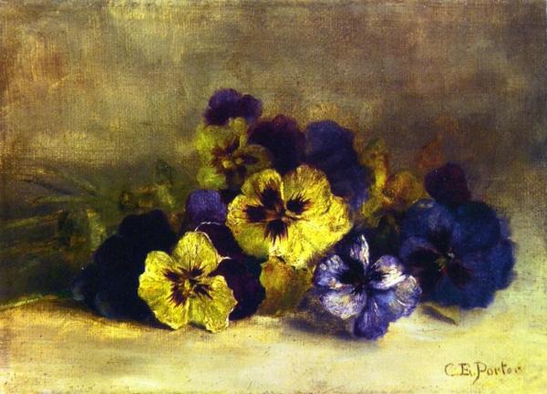 Pansies by Charles Ethan Porter