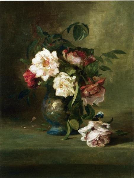 Charles Ethan Porter Still Life Of Flowers