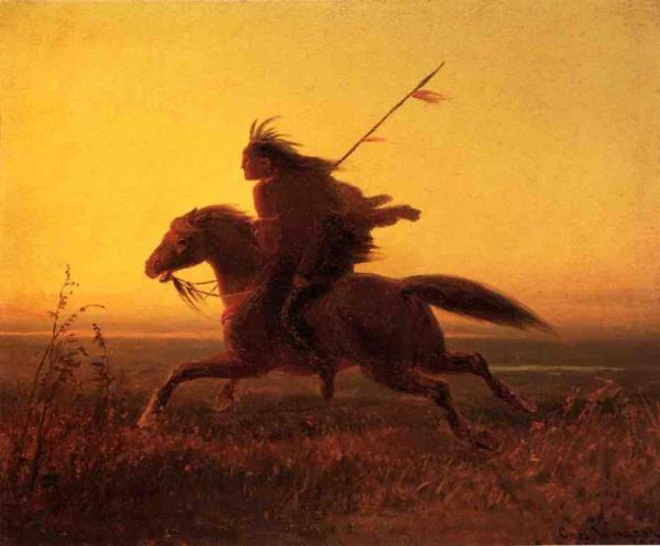 On The Warpath by Charles Ferdinand Wimar