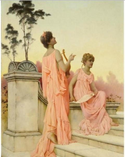 Evening by Charles Frederick Lowcock