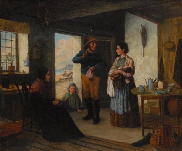 Port Erin by Charles Frederick Lowcock