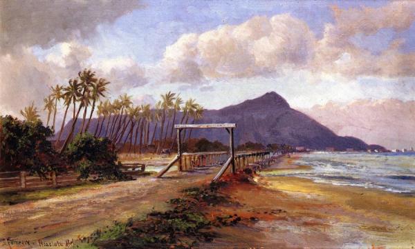 View Of Diamond Head by Charles Furneaux