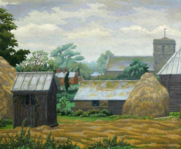Charles Ginner Church Farm, Shipley