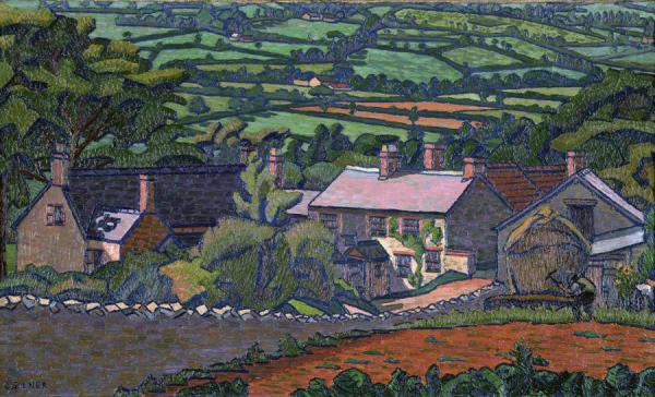 Clayhidon,1913 by Charles Ginner Oil Painting Reproductions